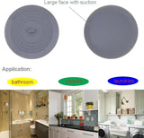 6 Inches Large Silicone Drain Plug Hair Stopper Flat Suction Cover Tub Stopper Leakage-proof Drain Cover Bathroom Accessories