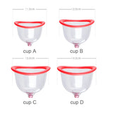 Electric Chest Massage Machine Vacuum Suction Breast Enlargement Device Buttock Firm Lifting Cupping Butt Enhancer Pump Cup