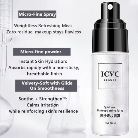 30ml Makeup Fixer Spray Waterproof Sweatproof Long Lasting Oil Control Hydrating Makeup Fixing Setting Spray Cosmetics New
