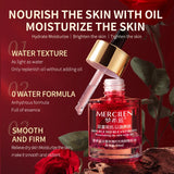 Mercilen Double Rose Time Revitalizing Essence Oil 30ml, Moisturizes, Nourishes, and Firms the Skin, Daily Facial Skin Care Essence, Makes Skin Look Younger, Contains Rose Essential Oil and Plant-Based Squalane, Suitable for