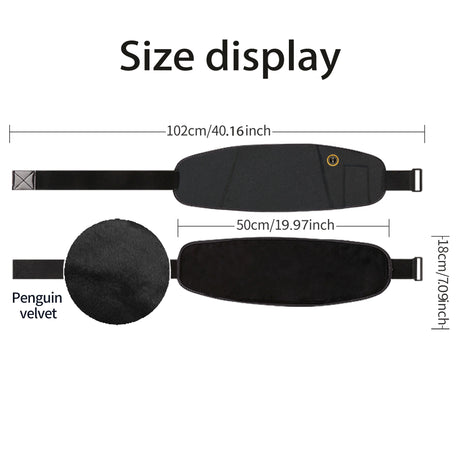 Carbon Fiber Heating Uterine Protector Relieves Menstrual Cold Uterus Pain Uterine Warmth Belt Essential Women Ideal Female Gift