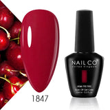 NAILCO 15ml HEMA FREE TPO FREE Top Base Coat Nail Gel Polish Supplies Vernis Semi Permanent Nail Art Manicure Gel Ongle UV Nails