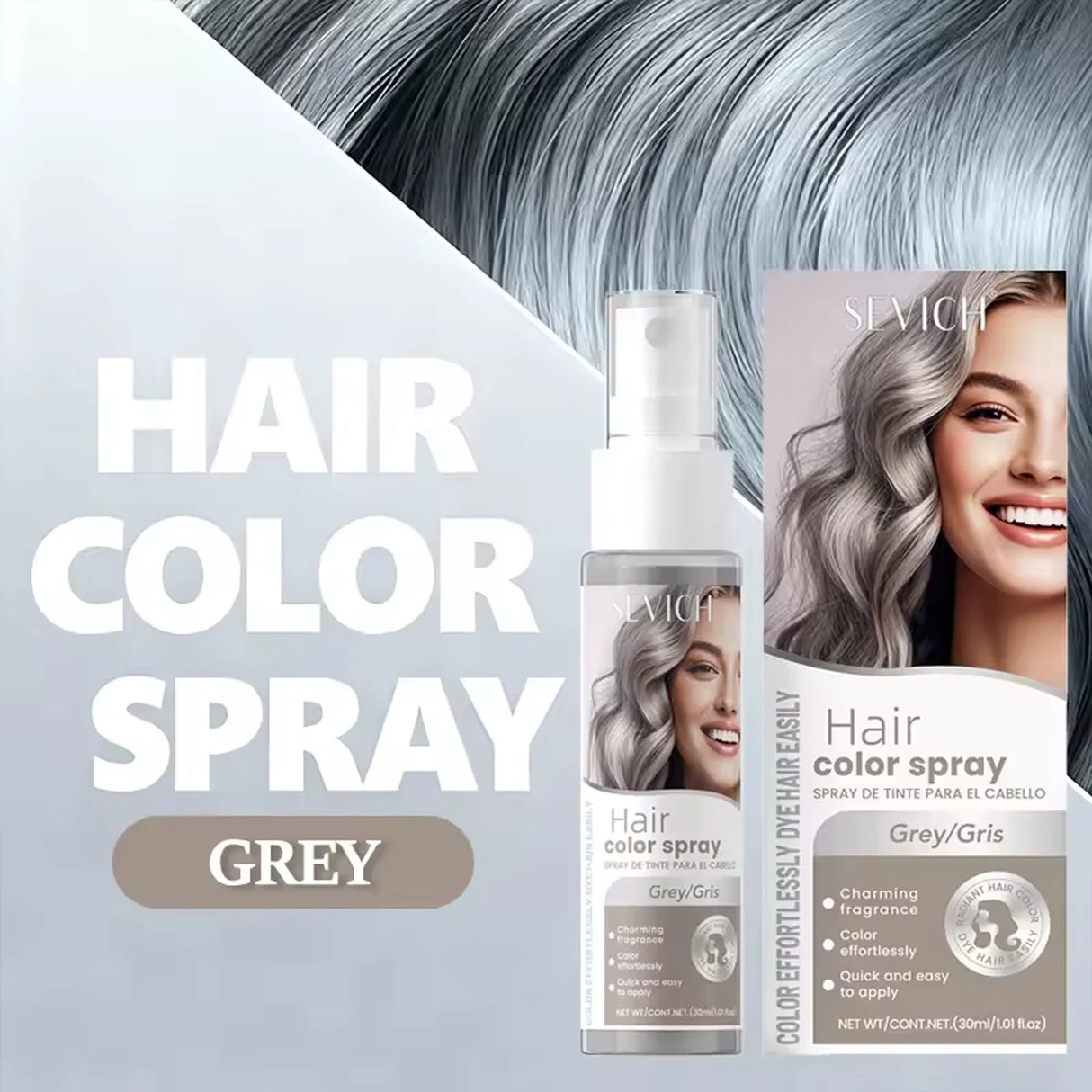 Temporary Hair Color Spray One-Time Hair Dyeing Instant Hair Salon Multi Color Hair Dye Makeup Chalk Washable DIY Party Styling