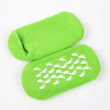 1 pair Reusable SPA Gel Socks Moisturizing Whitening Exfoliating Velvet Smooth Beauty Foot Care Silicone Socks Feet Care