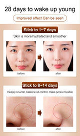 Korea Anti Aging Wrinkle Remover Face Cream Dry Skin Hydrating Facial Lifting Firming Day Night Cream Peptide Serum 50g