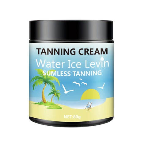 Body Tanning Lotion, Rich in Shea Butter and Coconut Oil, Deeply Moisturizing, Fast Absorbing, Non-Greasy, No Sunburn, Hypoallergenic for Men and Women