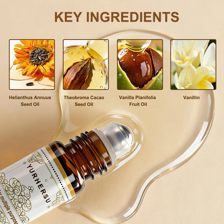 Gentle Chocolate Vanilla Essential Oil Aromatic Fragrance Oil for Home Aromatherapy Body Massage Relaxation Daily Use