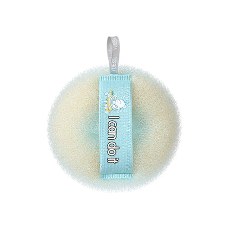 Shower Loofah Bath Sponge With Hanging Rope Exfoliating Soft Mesh Body Scrubber Rich Lather 3D Knit Design For Smooth Skin