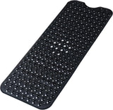 1pc Cartoon Extra Long Bathtub Mat 40x100cm Non Slip Bath Mat for Bathroom Tubs Shower Mats with Suction Cups & Drain Holes