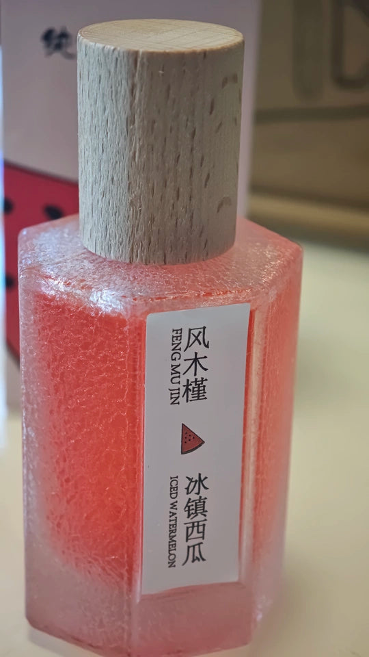 Natural Fruity Unisex Perfume Sweet Watermelon Peach Fragrance Eau De Toilette Fresh Charming Refreshing Women Scent Body Spray