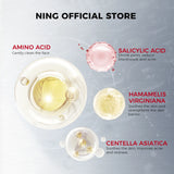 NING Amino Acid Facial Cleanser – Gentle, Hydrating Deep Cleansing Face Wash for Sensitive Skin