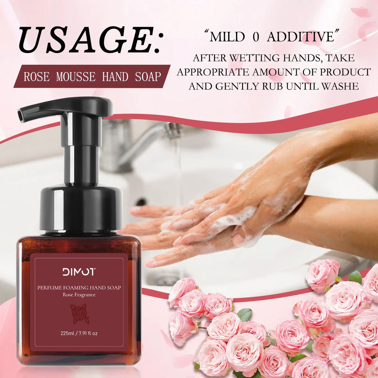 Fragrance Hand Wash, Deep Cleans & Moisturizes Skin, Rich Foaming Long-Lasting Scent Beauty-Care Cleanser