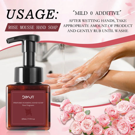 Fragrance Hand Wash, Deep Cleans & Moisturizes Skin, Rich Foaming Long-Lasting Scent Beauty-Care Cleanser