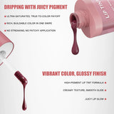 Velvet Lip Gloss Matte Lip Tint Waterproof Non-stick Cup Anti-fade Moisturizing Long Lasting Plump Lip Makeup