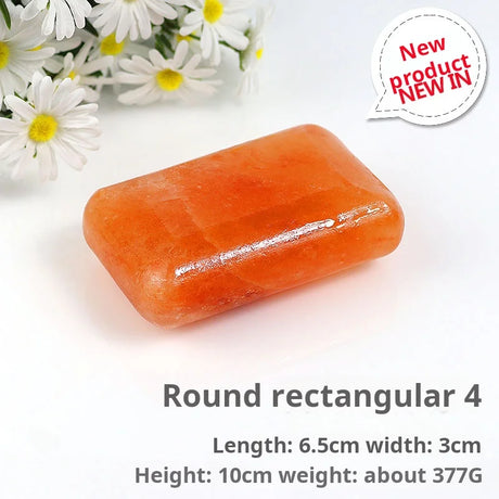 Himalayan Massage Salt Stones, Salt Soap, & Diverse Shaped Hot Compress Salt Soaps Specifically for Bathing & Facial Cleansing