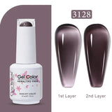 Clou Beaute Jelly Color UV Gel Manicure Summer Pink Nude Gel Nail Rainbow Nail Supplies For Professionals Semi-permanent Varnish