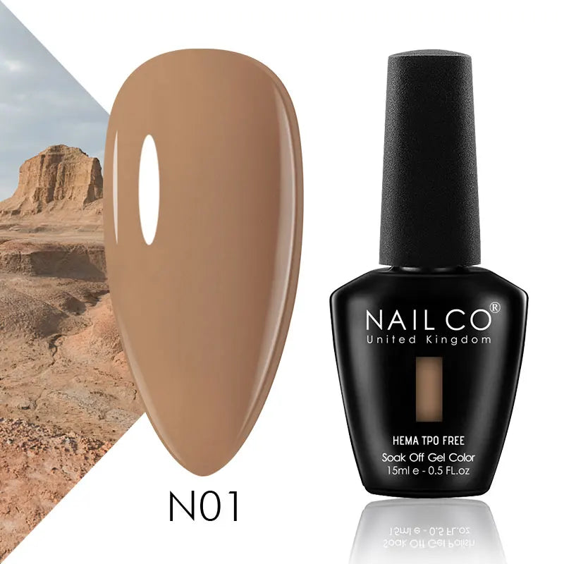 NAILCO 15ml HEMA FREE TPO FREE Top Base Coat Nail Gel Polish Supplies Vernis Semi Permanent Nail Art Manicure Gel Ongle UV Nails