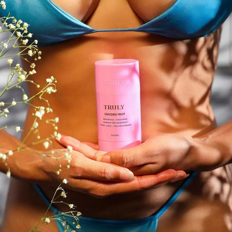 Truly Beauty Unicorn Fruit Aluminum Deodorant For Women Brightening Smoothing Vegan Clean 85g Fragrance Body Underarm Deodorant