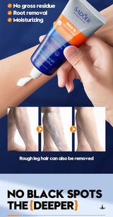 Men's Hair Removal Cream Permanent Epilator Private Area Painless Hair Remover Growth Inhibitor Spray Suitable Sensitive Skin