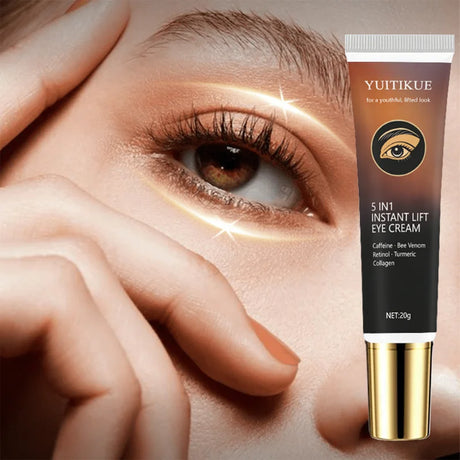 Peptide Eye Cream 20g - Contains peptides, plant stem cells, and hyaluronic acid to firm and revitalize tired eyes