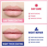 Hydrating Glowing Lip Balm Overnight Lip Mask Moisturizing Repair Cracked Lips Soften Fine Lines Mild Exfoliating Clear Dead Ski