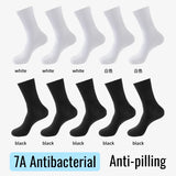 MiiOW Big Size Sock Men Pure Cotton Sock Anti Odor Fat Feet Elastic Widened Loose Sock Compression Sock Elderly Non-Binding Sock