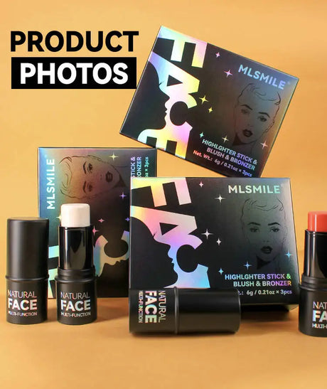 MLSMILE Highlight Contour 3-pack For 3D Makeup Brightening Skin Tone Face Blush Stick 3 Pcs Set 2025 New