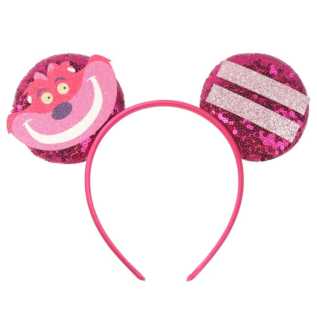 Newest Festival Party Cosplay Mouse Ears Headband 3.3" Ears Glitter Hairband Without Bow For Boys DIY Cartoon Hair Accessories