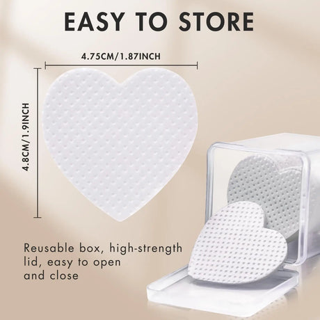 LINMANDA 200Pcs Lint Free Nail Cleaning Wipes Nail Cleaning Pads Gel Nail Cleaning Wipes Suitable for Home or Nail Salon Use