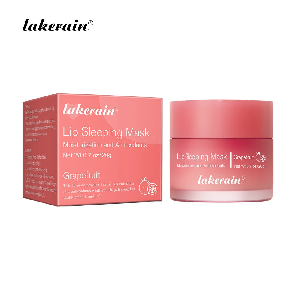 Hydrating Glowing Lip Balm Overnight Lip Mask Moisturizing Repair Cracked Lips Soften Fine Lines Mild Exfoliating Clear Dead Ski