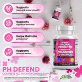Women Probiotic Capsules with Prebiotics & D-Mannose Nutritional Dietary Supplements and  Daily Wellness Support 60count