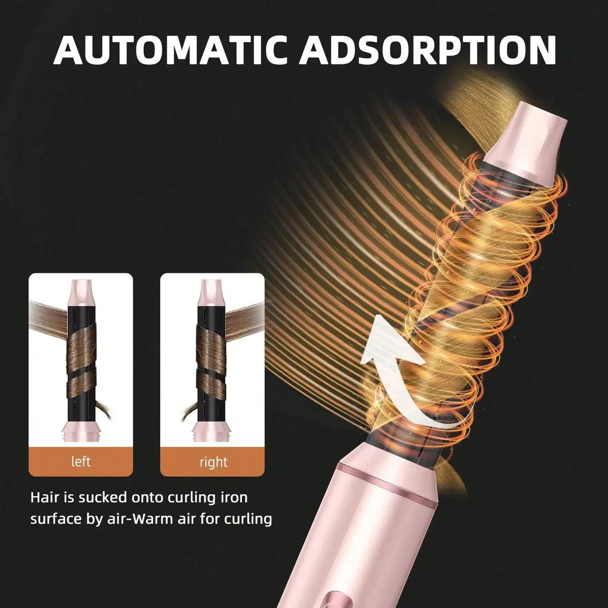 Hot Sale 5-in-1 Hot Air Comb Curling iron Multifunctional curling iron Household hair dryer Hair straightener Comb Hair dryer