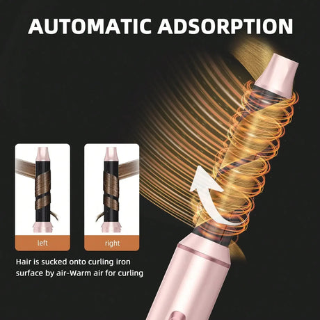 Hot Sale 5-in-1 Hot Air Comb Curling iron Multifunctional curling iron Household hair dryer Hair straightener Comb Hair dryer