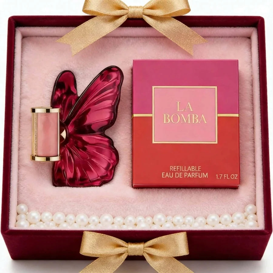 La Bomba is an oriental flower scented women's perfume - luxury brand perfume - aromatic essential oil - formaldehyde free - fashionable perfume - durable cologne perfume - floral perfume - suitable for all occasions - the be