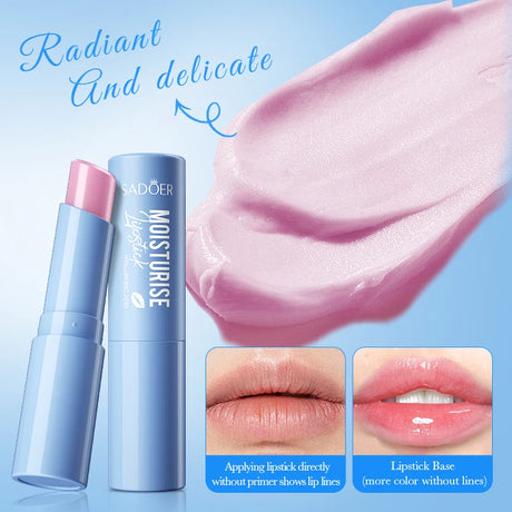 SADOER 1/5/10/15/20PCS Hyaluronic Acid Lip Balm Long-Lasting Moisturizing Lip Care, Hydrating & Nourishing Soothe Dryness