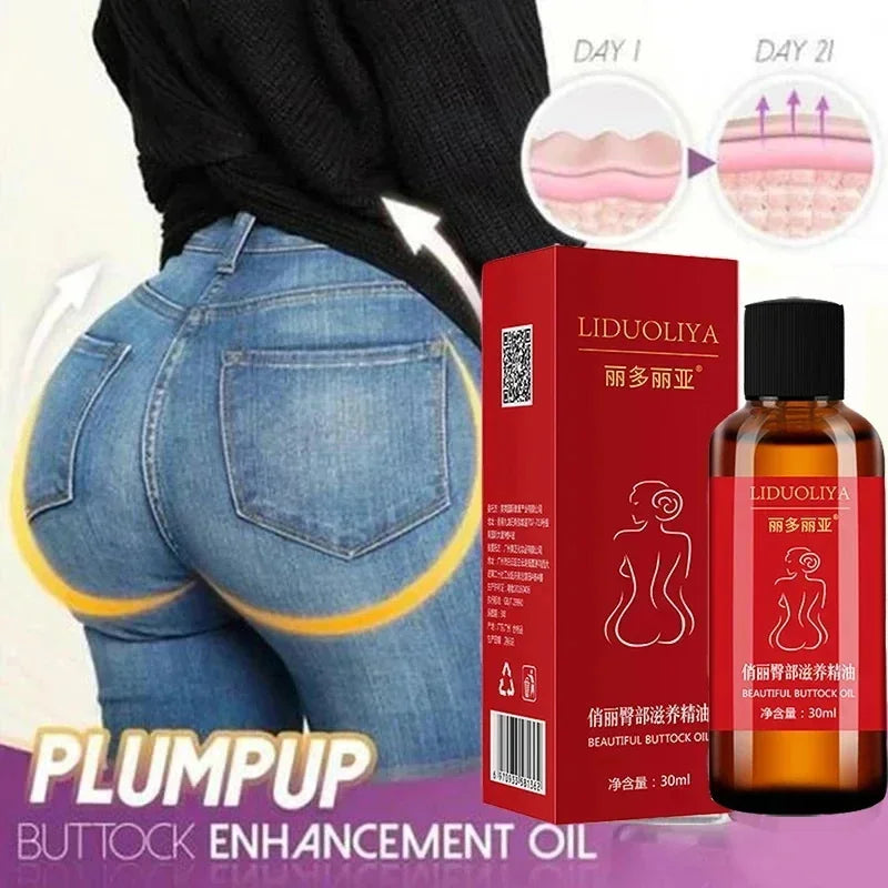 Buttock Enlargement Oil Butt Lift Up Firming Big Hip Enhance Cream Increase Butt Breast Plump Growth Tighten Shape Sexy BodyCare