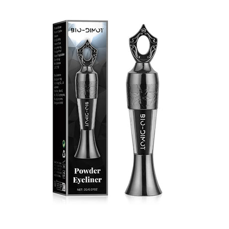 Black Eye Liner Powder Eyeliner Makeup Long-Lasting Eyeliner Waterproof Eyeliner Powder Easy to Wear Smooth Eye Makeup Tools
