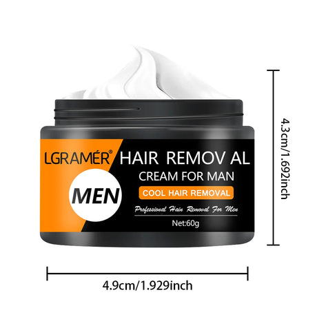Painless Hair Removal Cream Permanent Hair Remover for Men's  Armpit Legs Arms Hair Growth Inhibitor Depilatory Body Cream