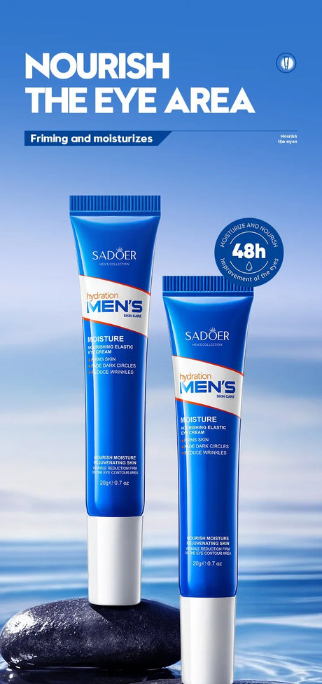Retinol Eye Bag Removal Cream For Men Anti-Wrinkle Firming Skin Fades Fine Lines Anti Dark Circle Puffiness Brightening Eye Care