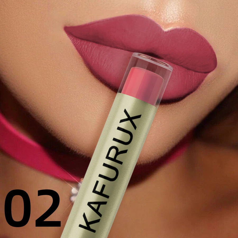 20 Colors Dark Brown Nude Liquid Lipsticks Waterproof Velvet Matte Lip Gloss Long Lasting Lip Glaze Beauty Red Lip Tint Makeup