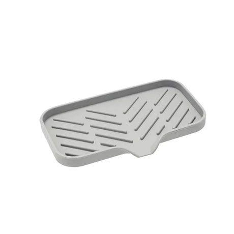 1-Pack Silicone Drain Soap Box Kitchen Bathroom Anti-slip Sink Tray Creative Washing Table Soap Tray Free Punch Drain Rack