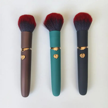 2 In 1 Electric Multi-Function Makeup Brush Foundation Make-Up Massage Vibration Powder Blusher Makeup Tools Makeup Brush