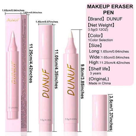 Easy To Clean Makeup Remover Pencil Eyeliner Makeup Correction Face Lip Eye Make Up Removal Shadow Eraser Pen Cleansing Tools