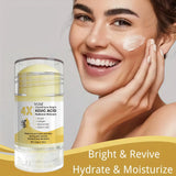 Kojic Acid Cream Stick, Evens Out Skin Tone, Eliminates Dark Spots and Dullness - Non-Greasy, Suitable for Both Men and Women - Whitening and Moisturizing Cream, for Day and Night Use - 50g