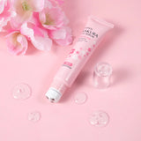 LAIKOU Sakura Roller Eye Serum 15ml Moisturizing Eye Care Reduce Dark Circles Puffiness Fine Lines Anti Aging Brightening Eye