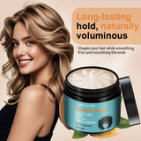 Non Sticky Leave In Curl Lotion Moroccan Oil Formula Shine Boost Maintain Bounce Nourish Dry Hair Tips Daily Curly Hair Care 50g