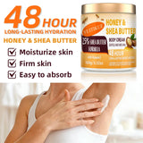 YUITIKUE Honey Shea Butter Body Cream 100g 48H Long Lasting Hydrating Lotion with Vitamin E for Dry Sensitive Skin