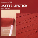 Velvet Mate Nude Brown Red Lip Gloss Lint Matte Liquid Lipstick Waterproof Long Lasting Tube Makeup Cosmetic Lipsticks Lipgloss