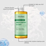 100ml Castiles Soaps Unscented,Refreshing Moisturizing Body Wash For Dry Skin,Sulfate Free Moisturizing Daily Body Cleanser