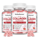 Collagen Complex Gummies, with Biotin & Vitamin C, Supports Skin, Hair, Nail, Joint Wellness, Gut Health & Digestion, Anti-Aging
